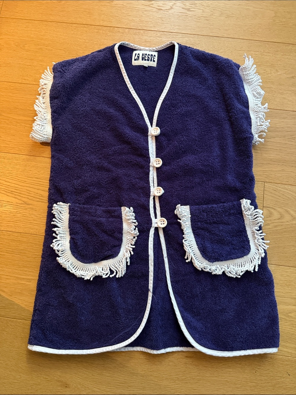 La Veste Pitaya terry coverup dress size xs